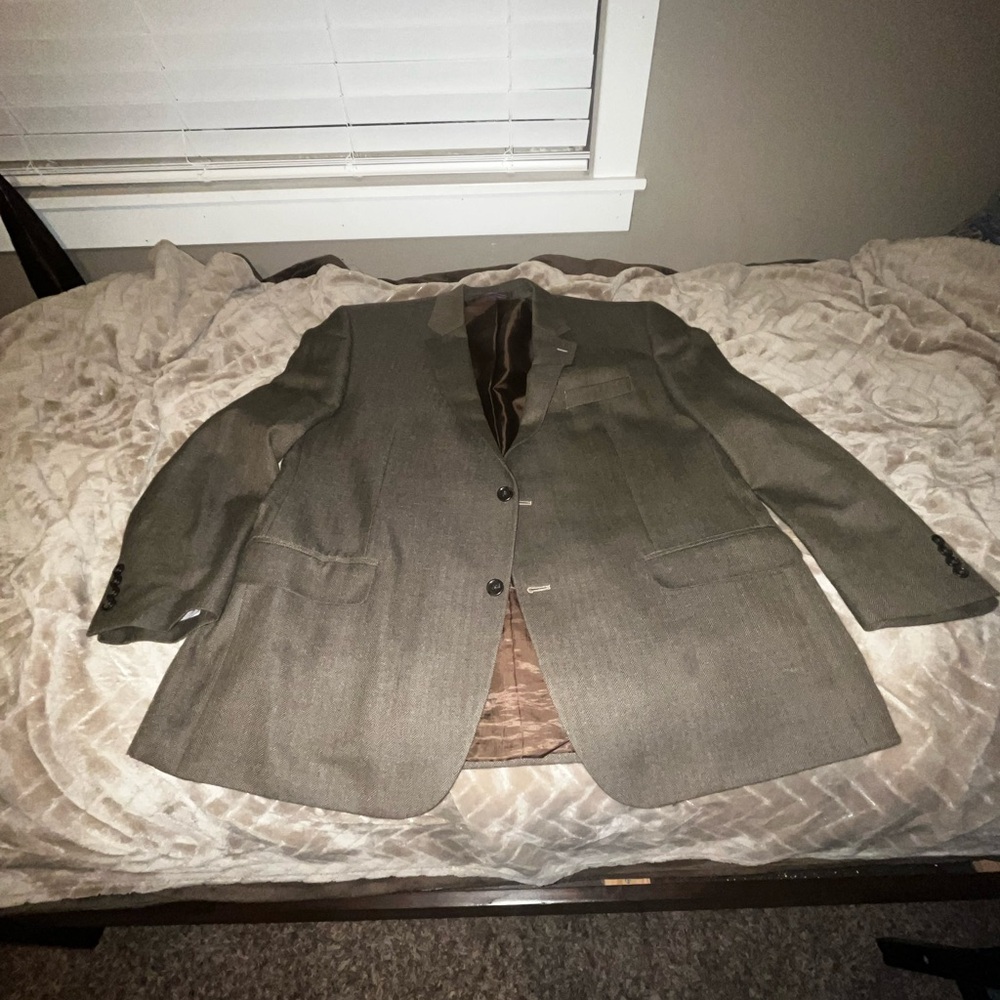 Izod Men's Charcoal Blazer